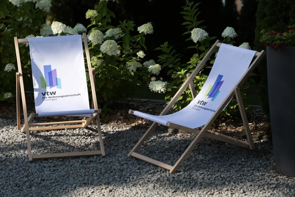 Liegestühle im neuen Look