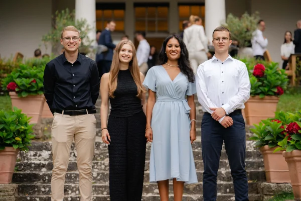 v.l. Jonas Gryphan, Lena Deborah Dittmann, Mia Meinhardt und Luca Bischoff