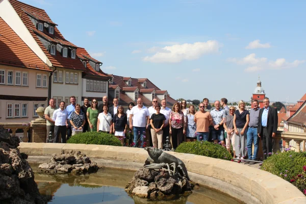 Teilnehmende der WoWi-Tour in Gotha